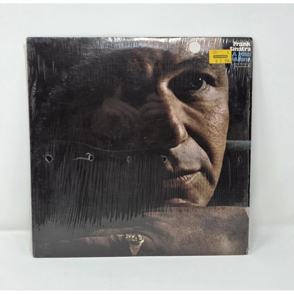 Frank Sinatra A Man Alone LP 1969 Reprise FS1030 VG+ Original Shrink W Press